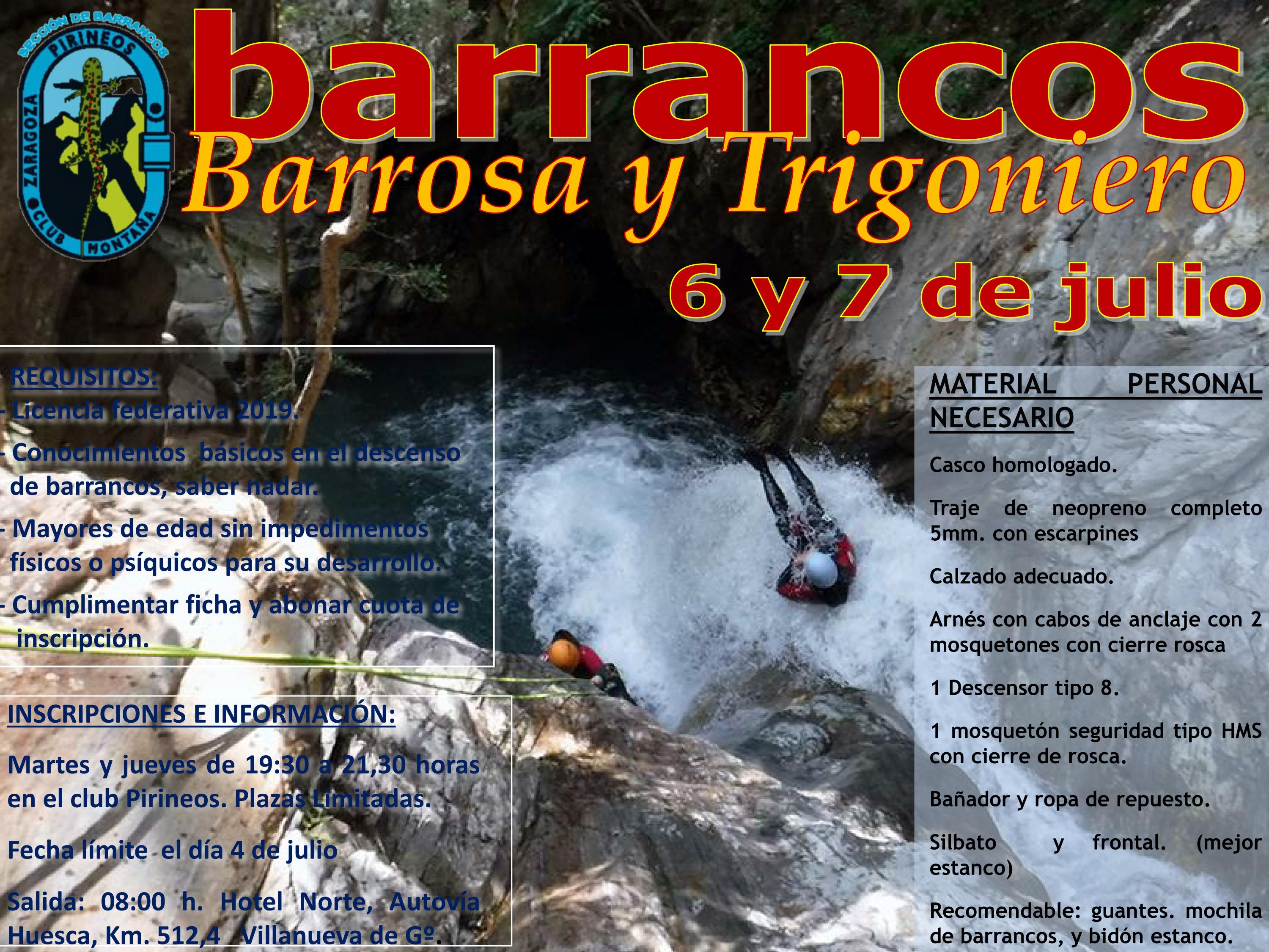 Cartel salida 6 julio Barrosa Barranco 01