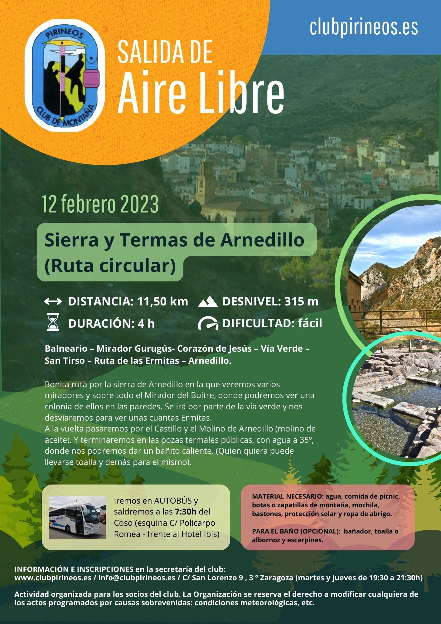 Arnedillo Cartel AIRE LIBRE 2-2023