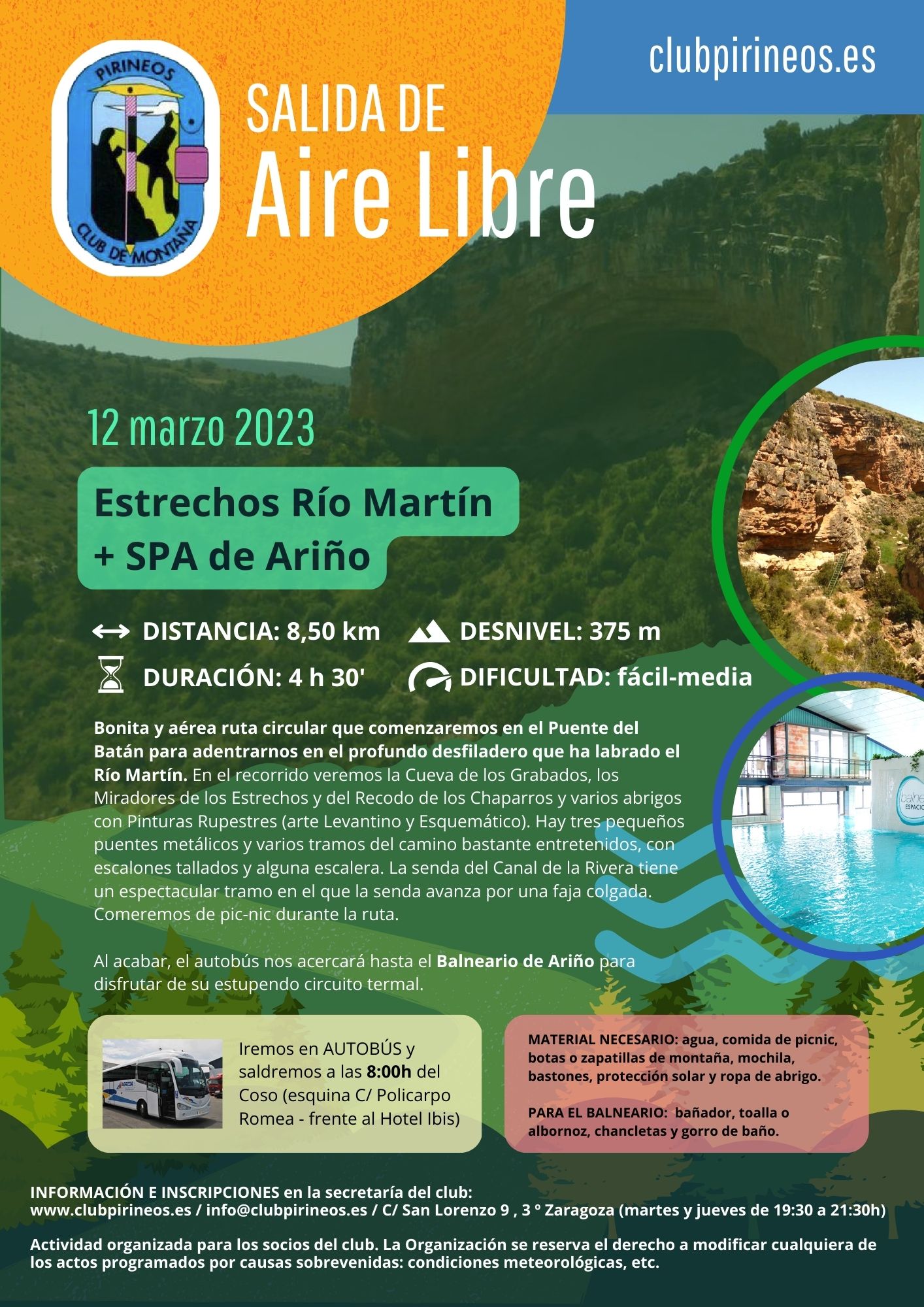 Cartel AIRE LIBRE 3-2023 Ariño