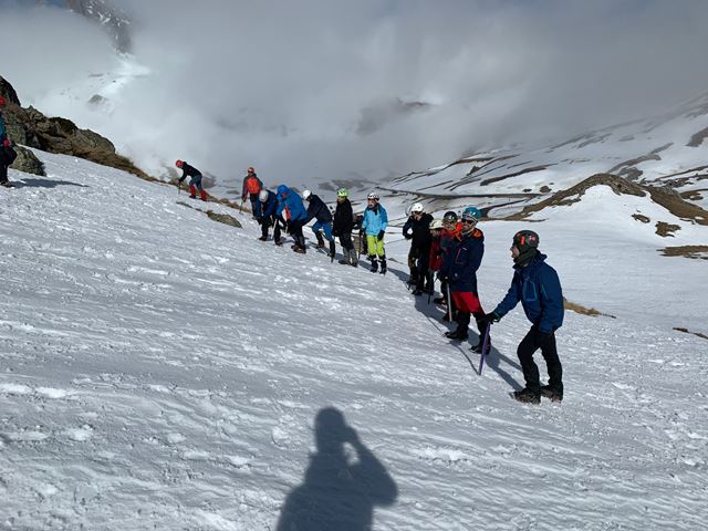 Curso montañismo invernal 2022 6