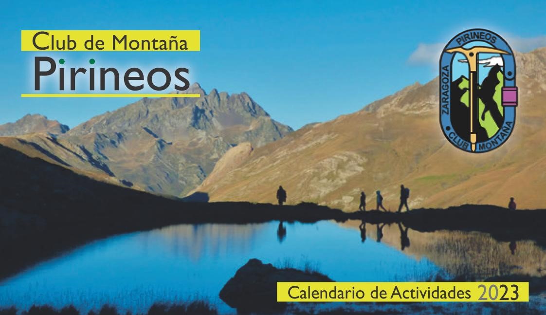Club Montaña Pirineos-calendario 2023 portada
