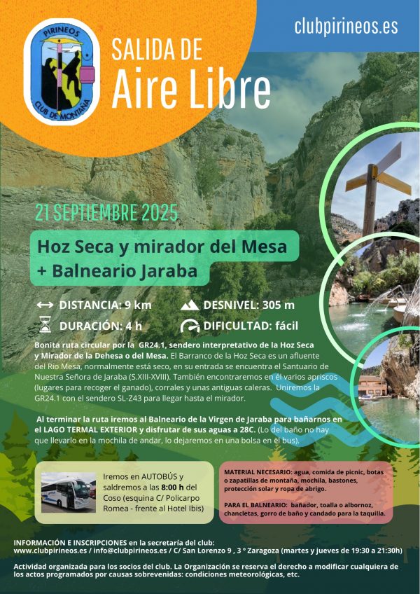 JARABA excursión+balneario 2025