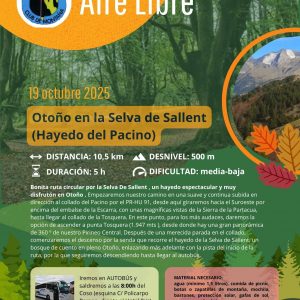 OTOÑO EN SALLENT 2025