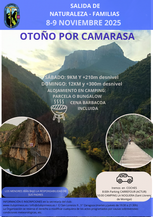 OTOÑO por CAMARASA (fin de semana)