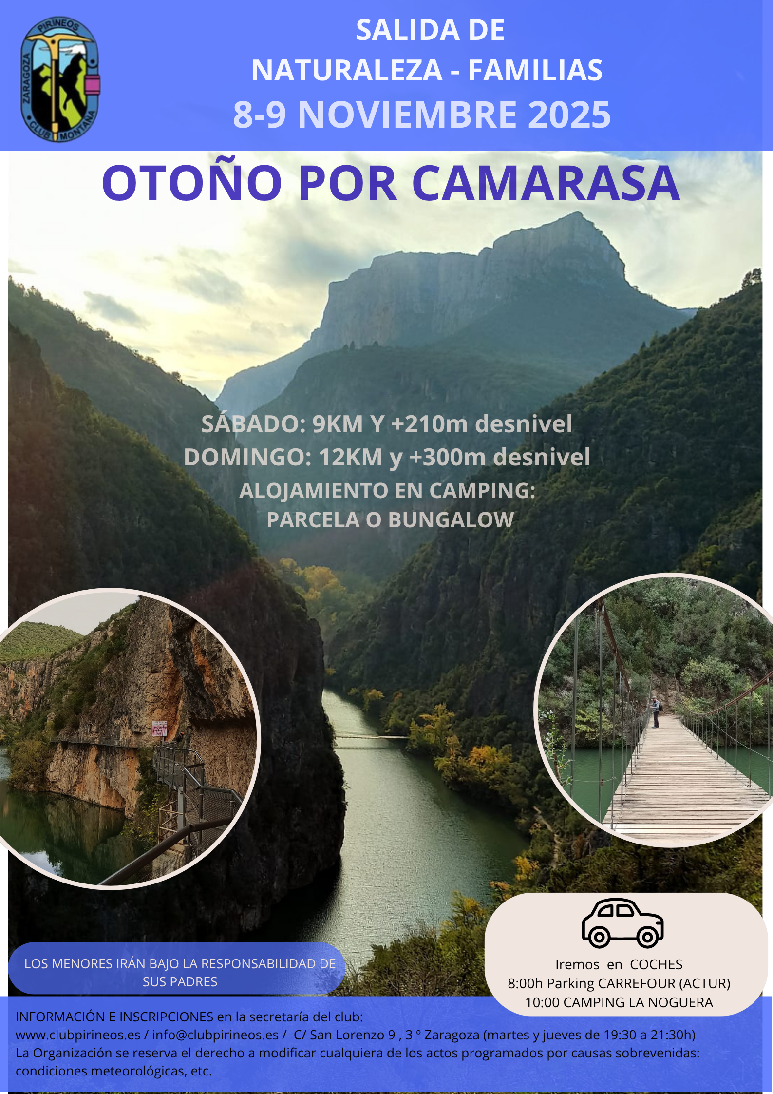 Otoño en Camarasa (Solo domingo)