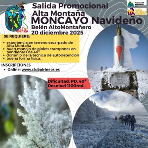 MONCAYO NAVIDEÑO ALTA MONTAÑA