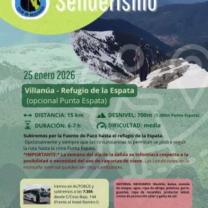 Villanúa-Refugio de la Espata (opcional Punta Espata)