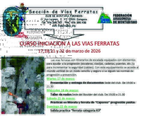 Curso Iniciación Vías Ferratas 26
