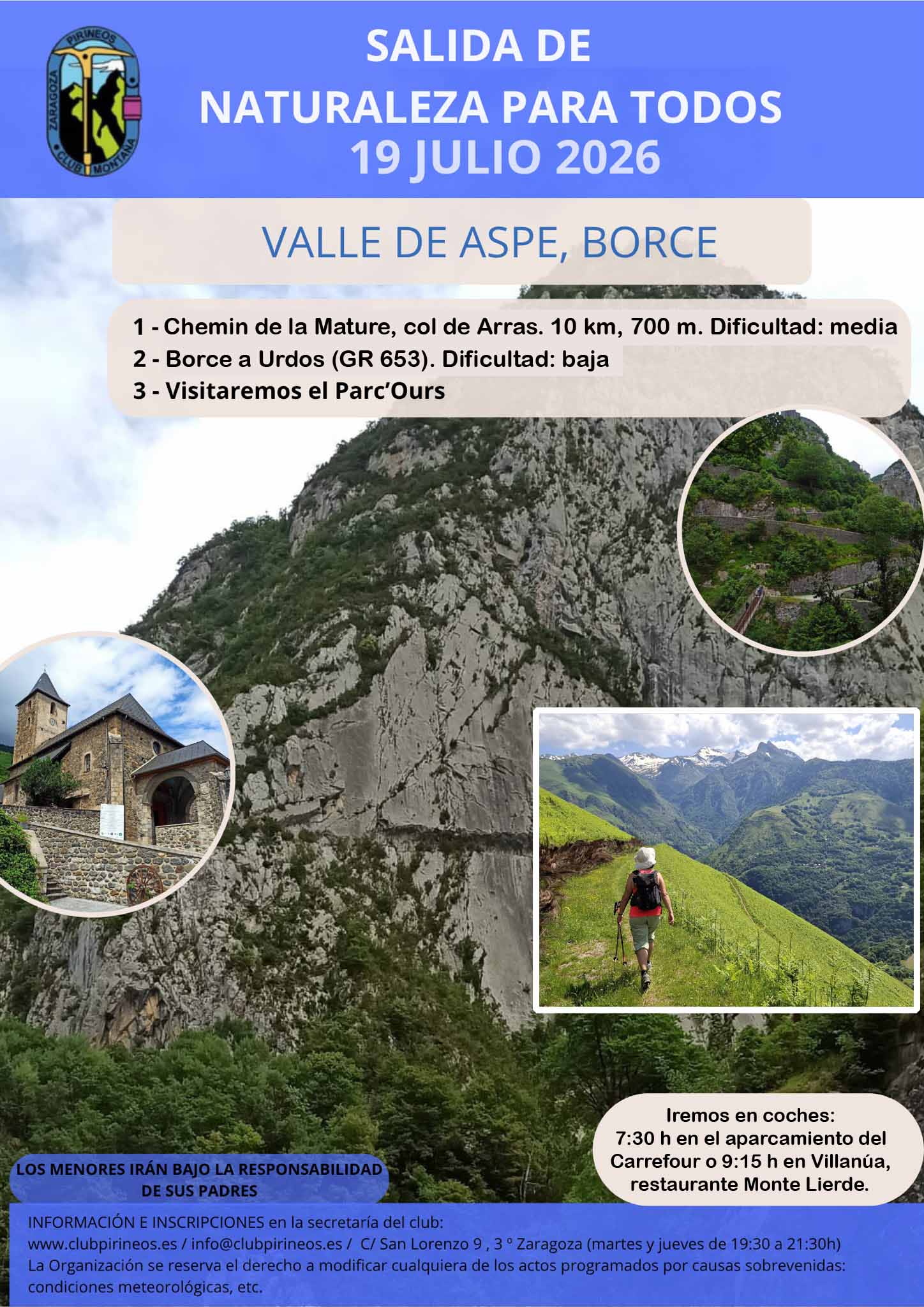 "Chemin de la Mature", Valle de Aspe (Naturaleza para todos)