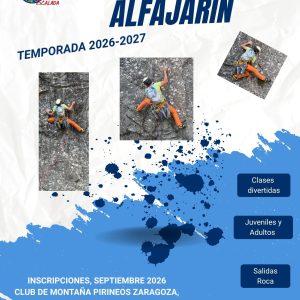 Escuela Escalada Alfajarín 26/27