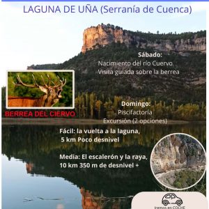 SERRANÍA DE CUENCA, UÑA, BERREA DEL CIERVO (Naturaleza y excursionismo para todos)